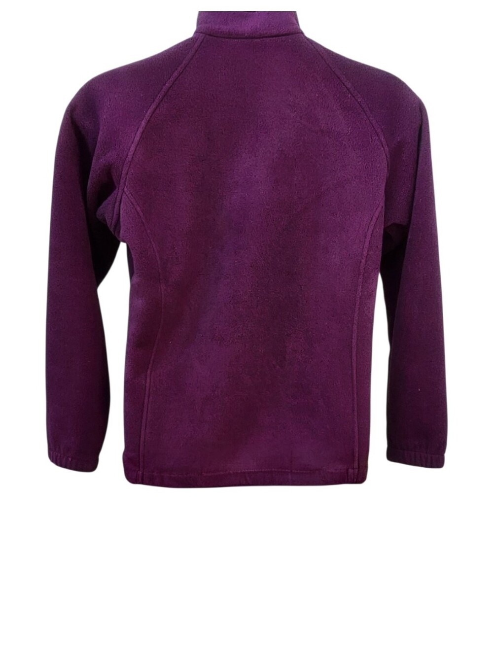 Columbia Sportswear Women’s M Plum Fleece Full Zip 4 Pocket Jacket NWOT - Picture 11 of 14